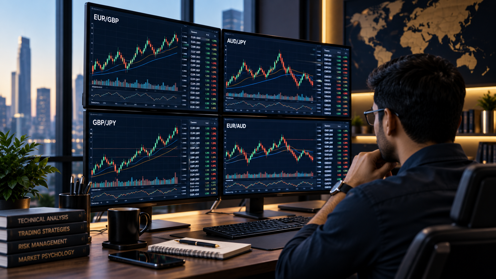 Forex trading mentor teaching live market chart analysis and price action strategies